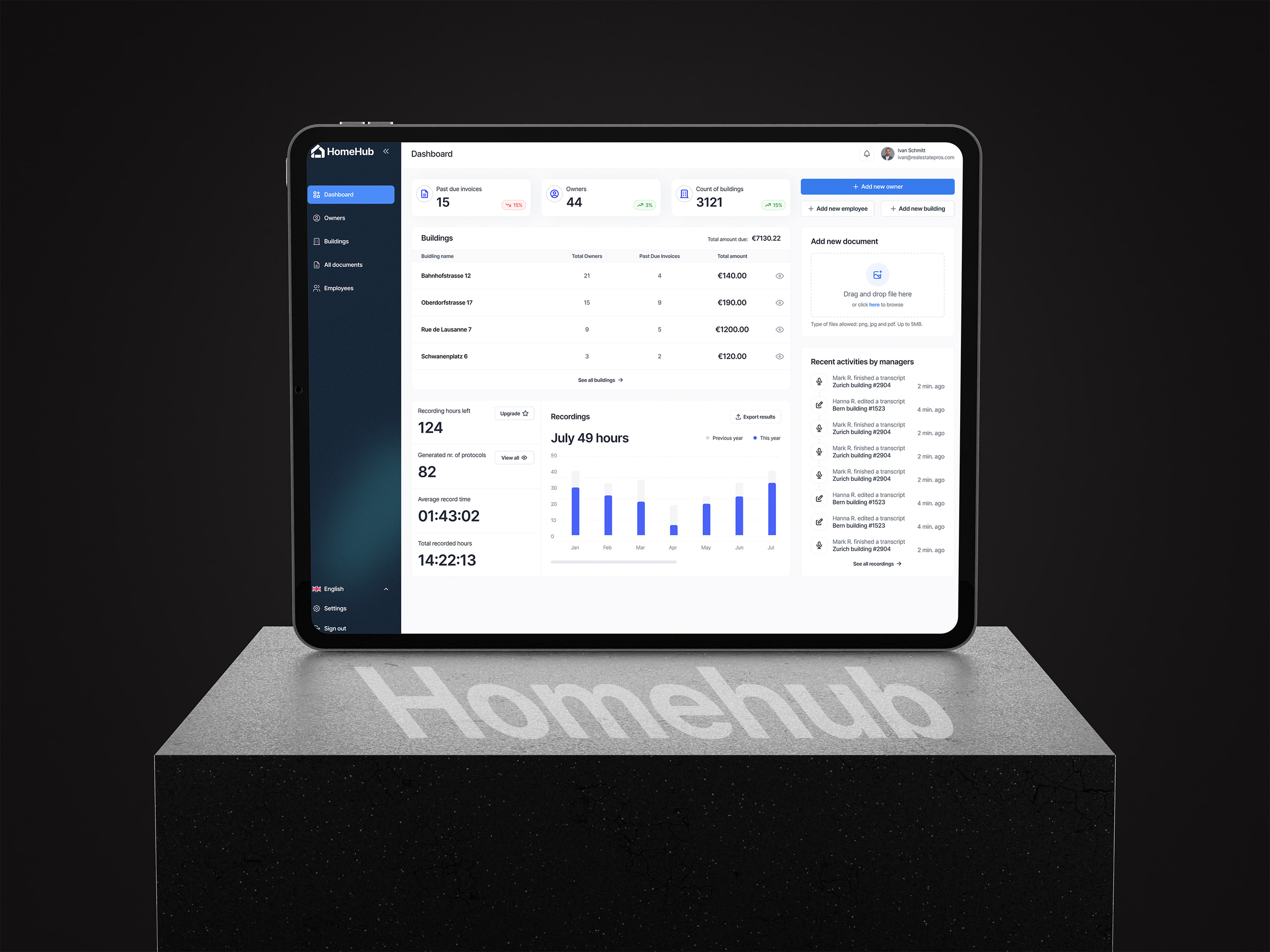 Homehub - Property Management App